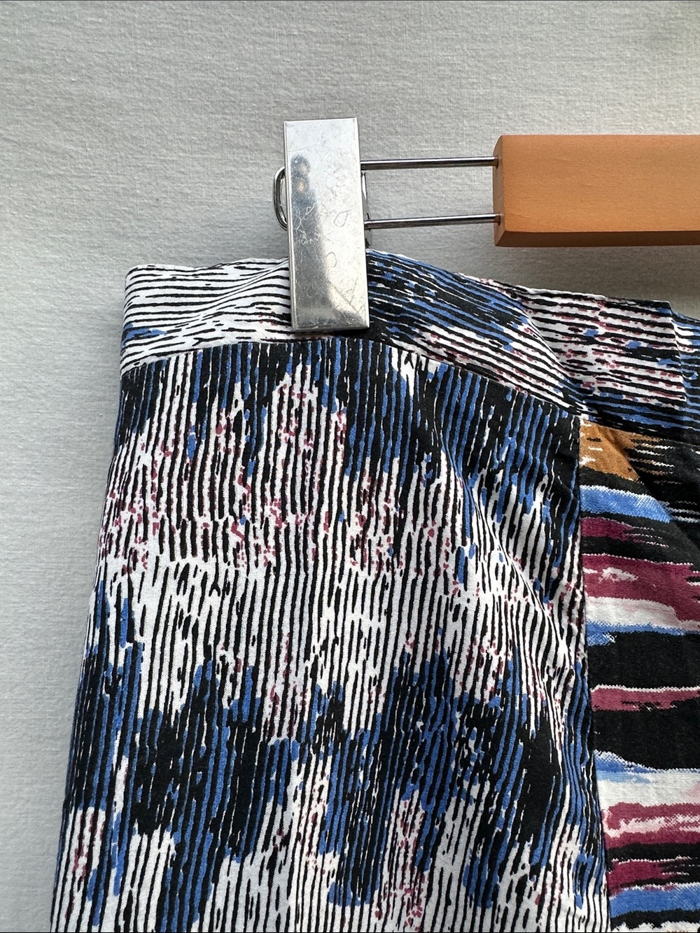 California Moon Rise Multi-Color Patterned Long Skirt - Picture 5 of 11